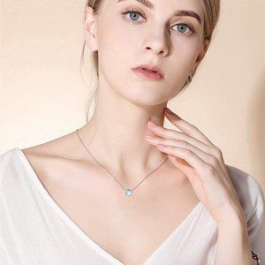 Trinity Sterling Silver Moonstone Chain